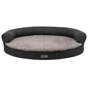 Bolster pet bed Trixie Bendson — indoor dog bed, 1000×800 mm