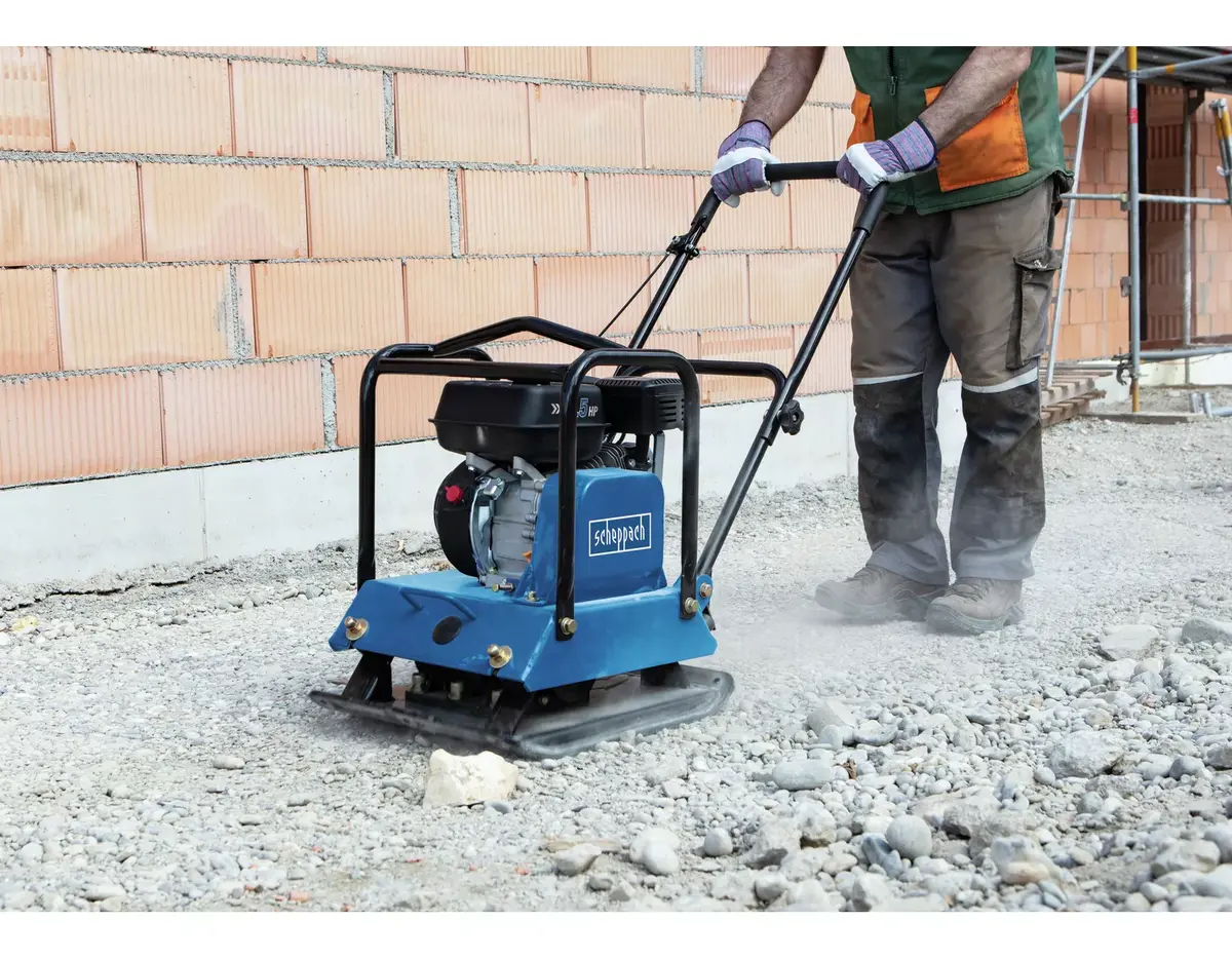 Vibrācijas plāksne Scheppach HP2200S benzīna 6,5 hp Photo 2
