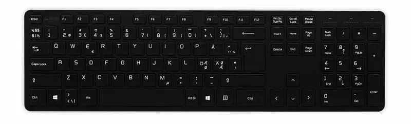Клавиатура Jobmate Slim 508102 — низкопрофильная компактная Photo 1