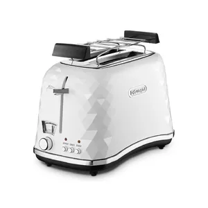 De’Longhi CTJ 2103.W toaster 2 slice(s) 900 W Black, White