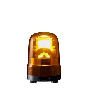 Brīdinājuma apgaismojums fiksēts dzintara LED PATLITE SKH-M1TB-Y DC 3.6W 100mm