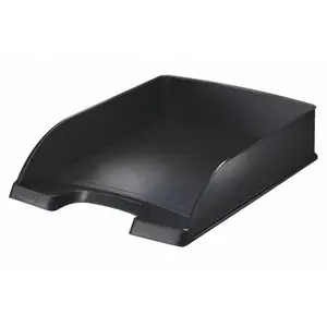 Desk tray organizer LEITZ 52540094 — polystyrene A4, black, 255×357×70 mm