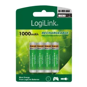 LogiLink LR03RB4 AAA Akumulators Photo 3