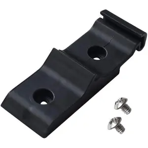 Teltonika Networks Compact DIN Rail Kit PR5MEC11 Black Plastic Mounting Accessory for Routers