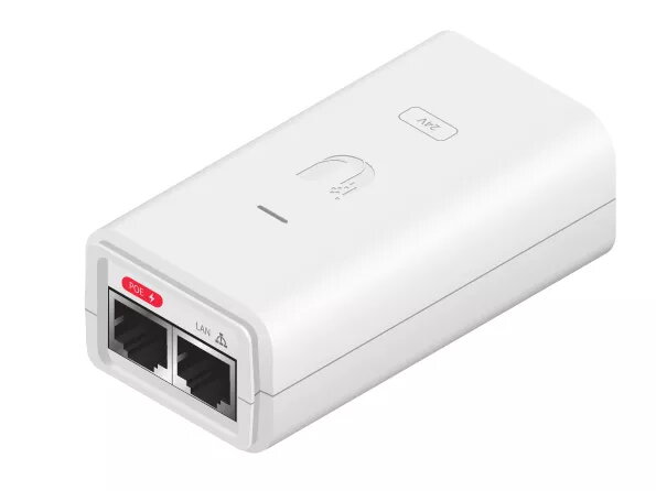 PoE adapters Ubiquiti POE-24-12W-G-WH Gigabit Ethernet