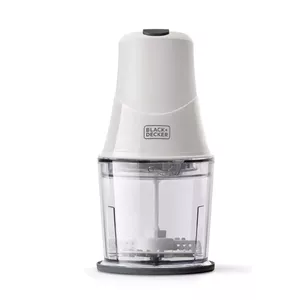 Black & Decker BXCH260E electric food chopper 0.5 L 260 W Transparent, White