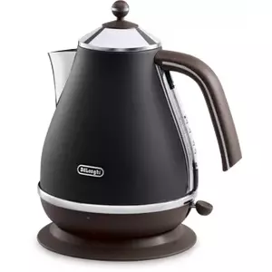 De’Longhi KBOV 2001.BK электрический чайник 1,7 L 2000 W Черный, Коричневый