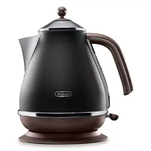 Electric kettle De’Longhi KBOV 2001.BK 1.7 L 2000 W Black Brown