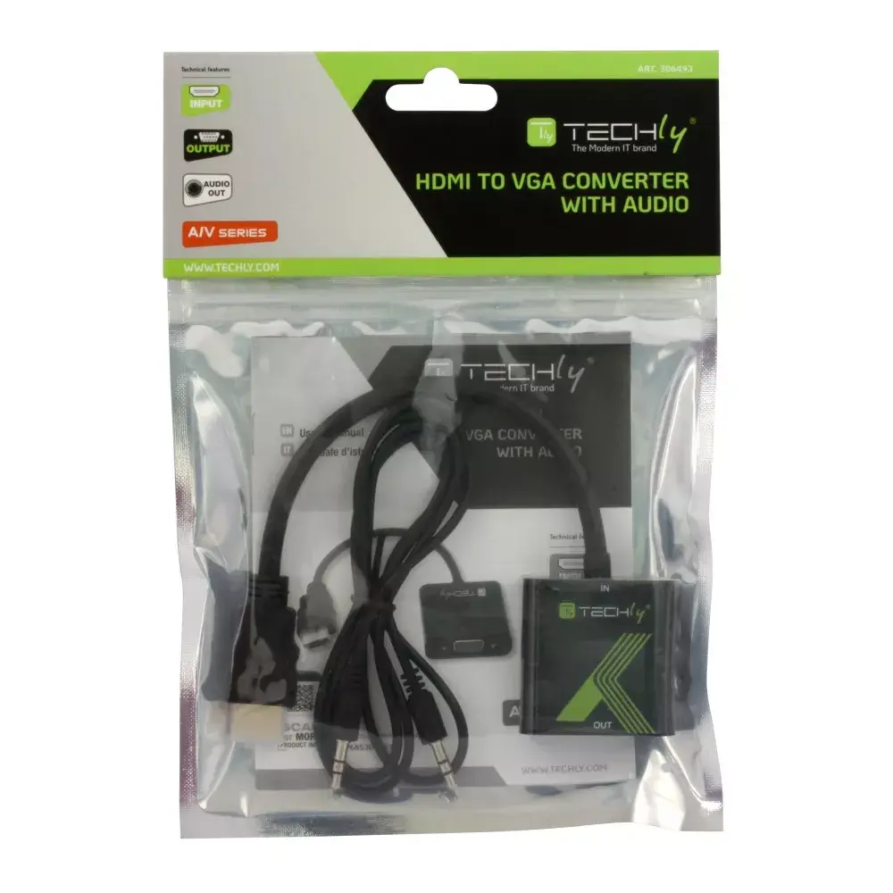 Kabeļu pārveidotājs IDATA HDMI-VGA2A Photo 2