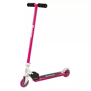 Kick scooter Razor S Kids Classic — children’s scooter, Black/Pink, height 155 mm, weight 2.43 kg