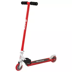 Kick scooter Razor S Kids — metal frame, for ages 5+, Black/Red, 2.43 kg, dimensions 595×155×115 mm