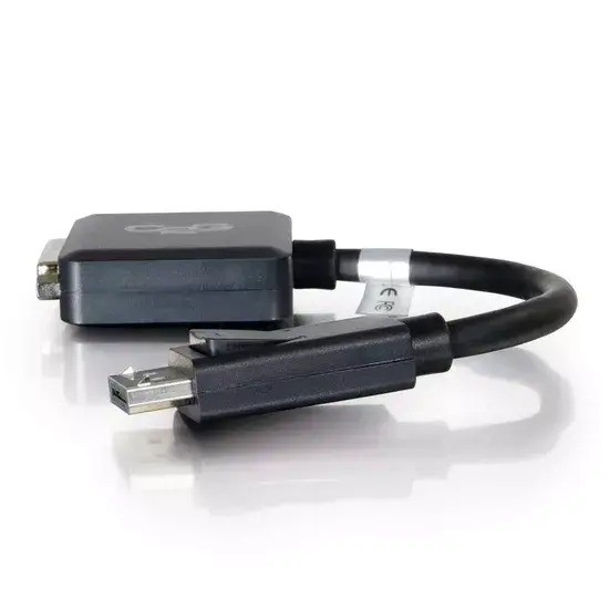 C2G 8in DisplayPort Male to DVI-D Female Adapter Photo 2