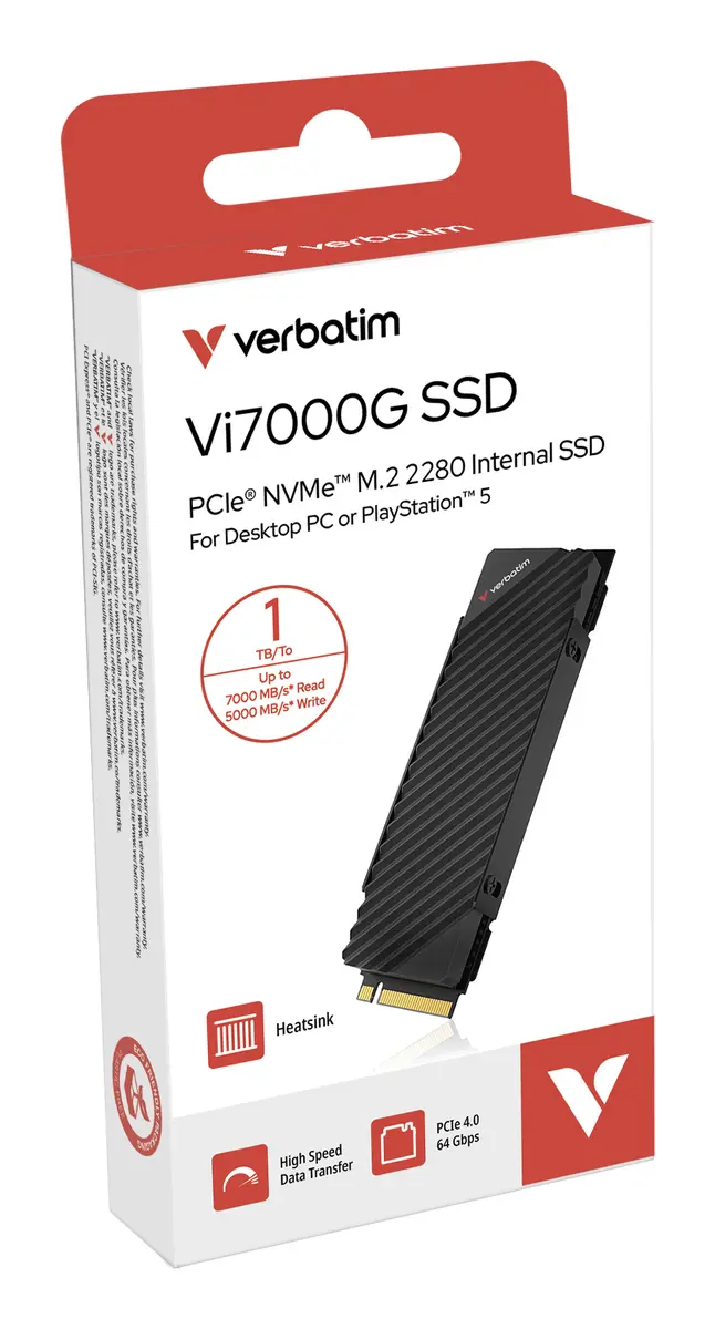 Verbatim Vi7000G 1TB M.2 PCIe