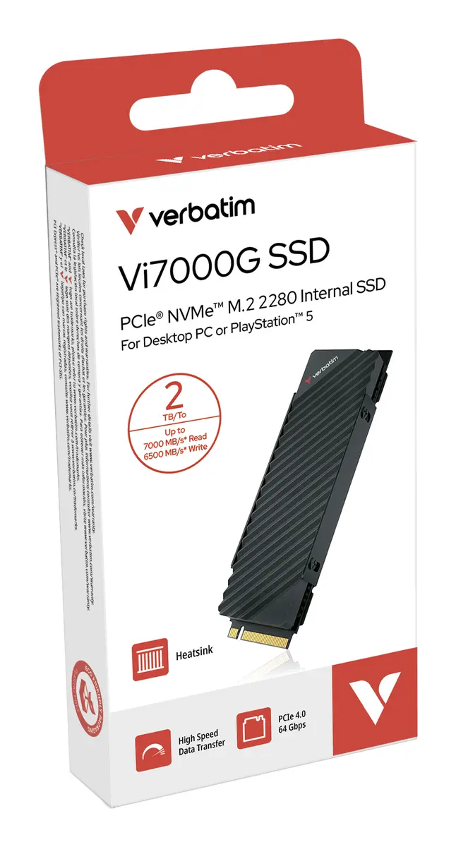 Verbatim Vi7000G 2TB M.2 NVMe SSD Photo 1