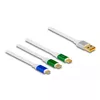 DeLOCK USB 3 in 1 Retractable Charging Cable 85358 Photo 3