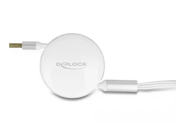DeLOCK USB 3 in 1 Retractable Charging Cable 85358 Photo 4