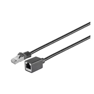 Networking Cable Microconnect STP6005SEXT RJ-45 Cat6 0.5 m Black