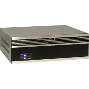 Mini server case INTER-TECH IPC S25 with 2x USB 2.0 and 1x 80mm fan