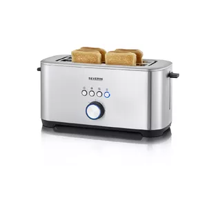 Toaster Severin AT 2621 4 slice 1400 W Black Stainless steel
