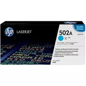Тонер HP TONER 502A для COLOR LJ 3600 4000 СТРАНИЦ ЦИАН