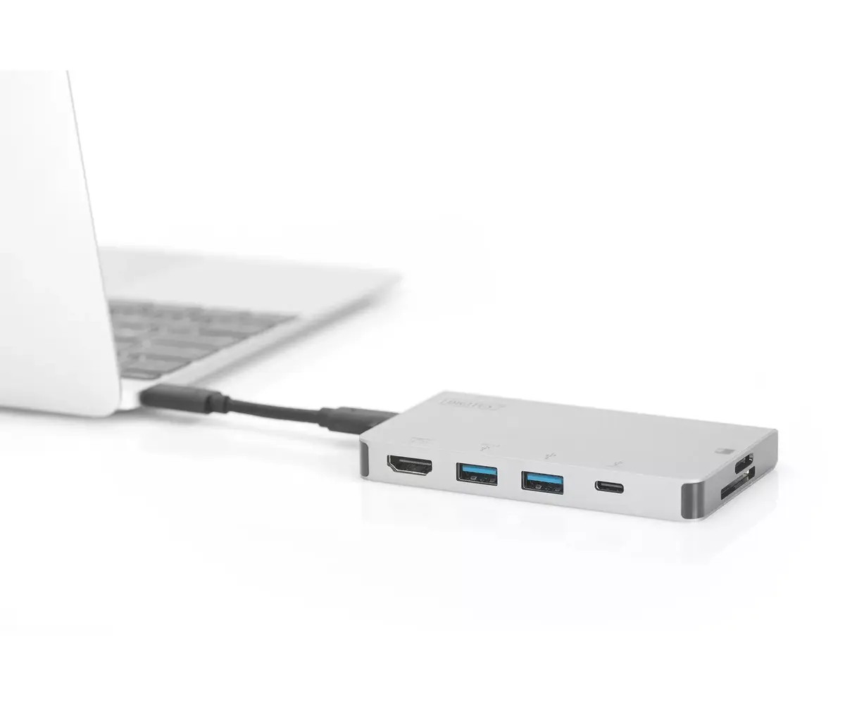 Мультимедийный док-станция USB Type-C Digitus DA-70867 Photo 3