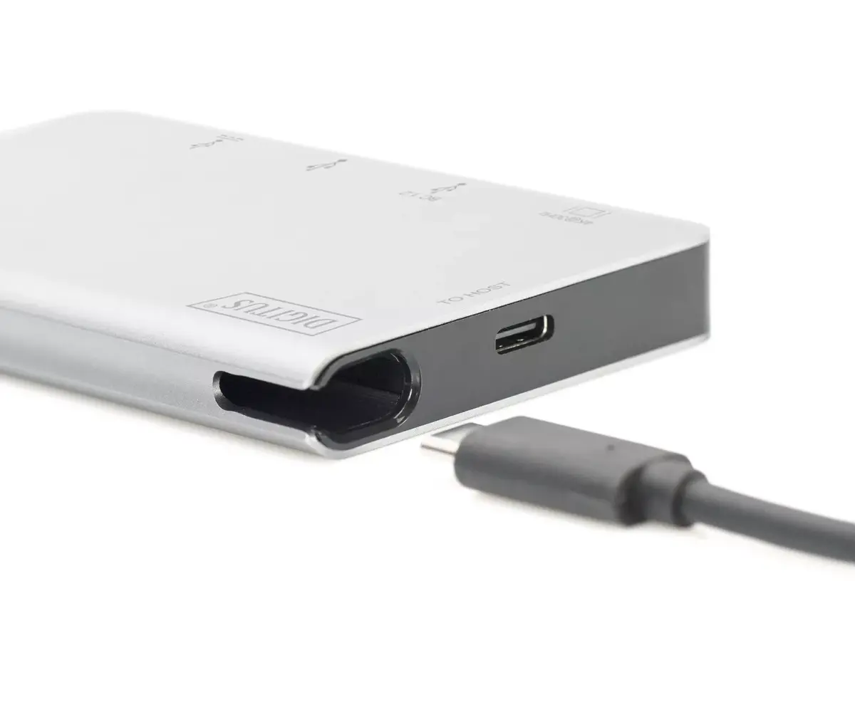 Мультимедийный док-станция USB Type-C Digitus DA-70867 Photo 5