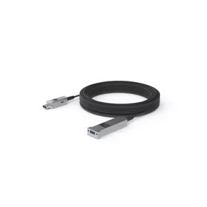 Huddly 7090043790436 USB cable 15 m USB 3.2 Gen 1 (3.1 Gen 1) USB A Black