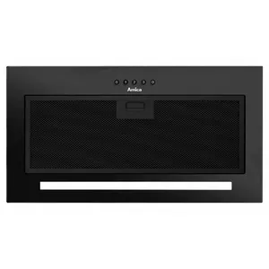 Built-in extractor hood AMICA OMC6271B, charcoal filter, 54 dB, Energy class C