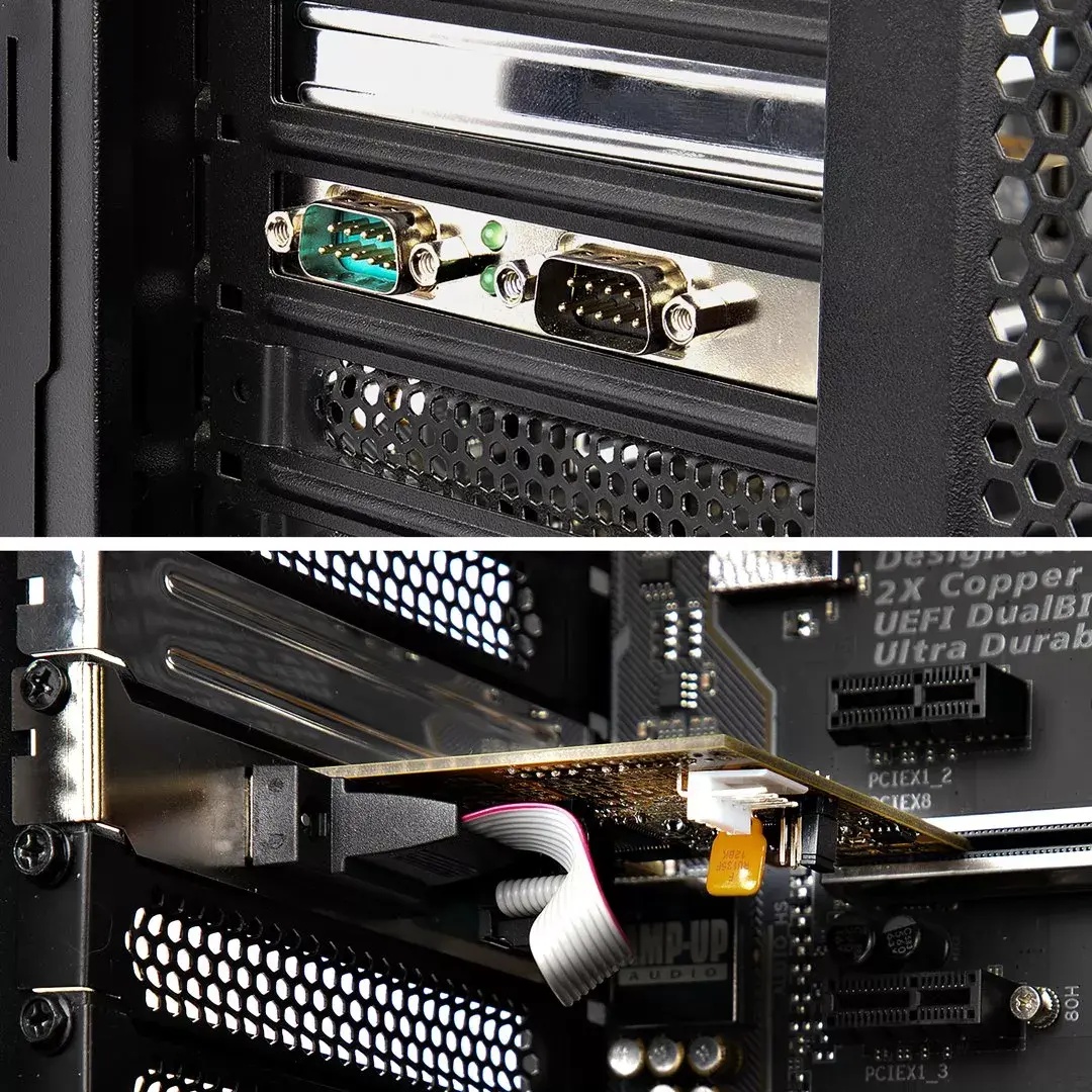 2-портовая PCI Express последовательная карта StarTech.com 21050-PC-SERIAL-LP Photo 6