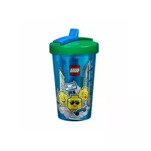 LEGO Iconic Straw Mug - Boy with Straw