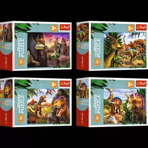 TREFL Mini Maxi puzzle Dinosaurs 20 pcs