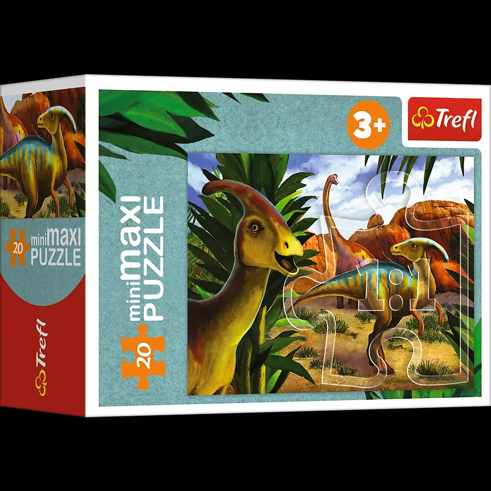 TREFL Mini Maxi Dinosaurs puzzle — 20 pieces Photo 3