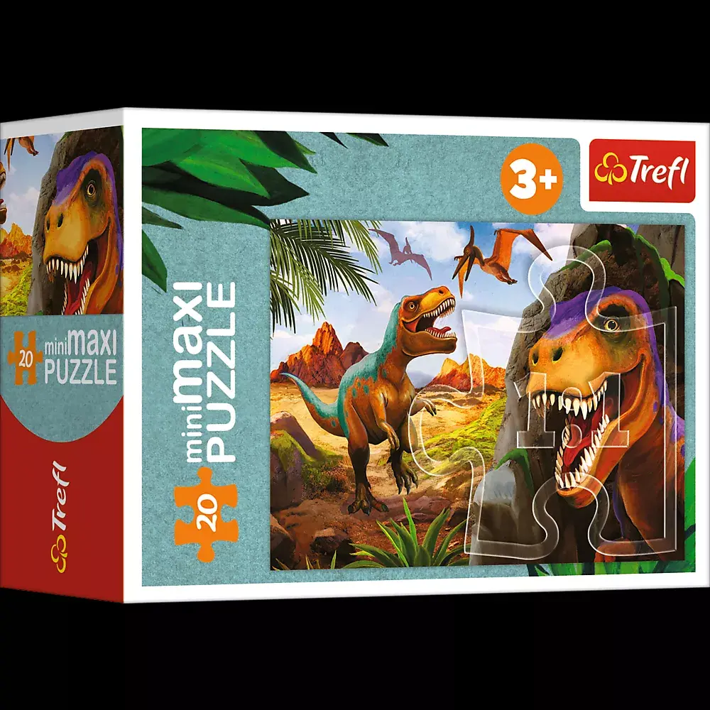 TREFL Mini Maxi Dinosaurs puzzle — 20 pieces Photo 4