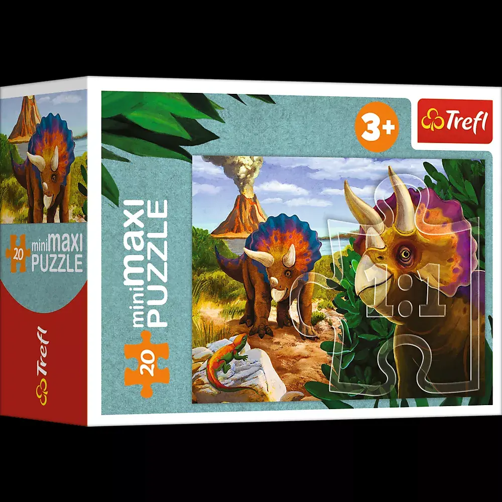 TREFL Mini Maxi Dinosaurs puzzle — 20 pieces Photo 5