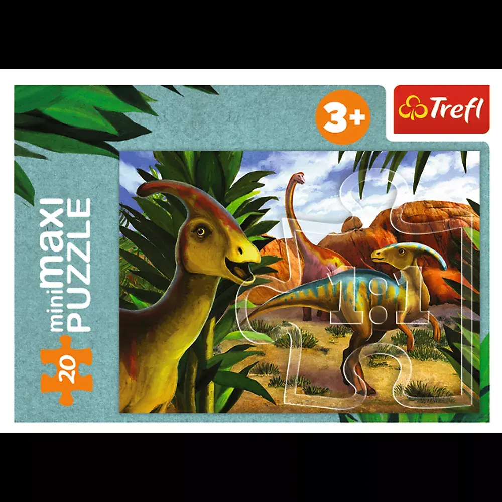 TREFL Mini Maxi Dinosaurs puzzle — 20 pieces Photo 7
