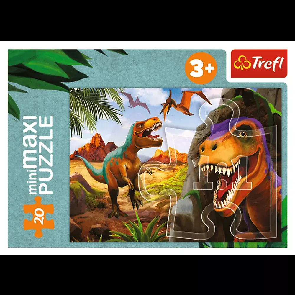 TREFL Mini Maxi Dinosaurs puzzle — 20 pieces Photo 8