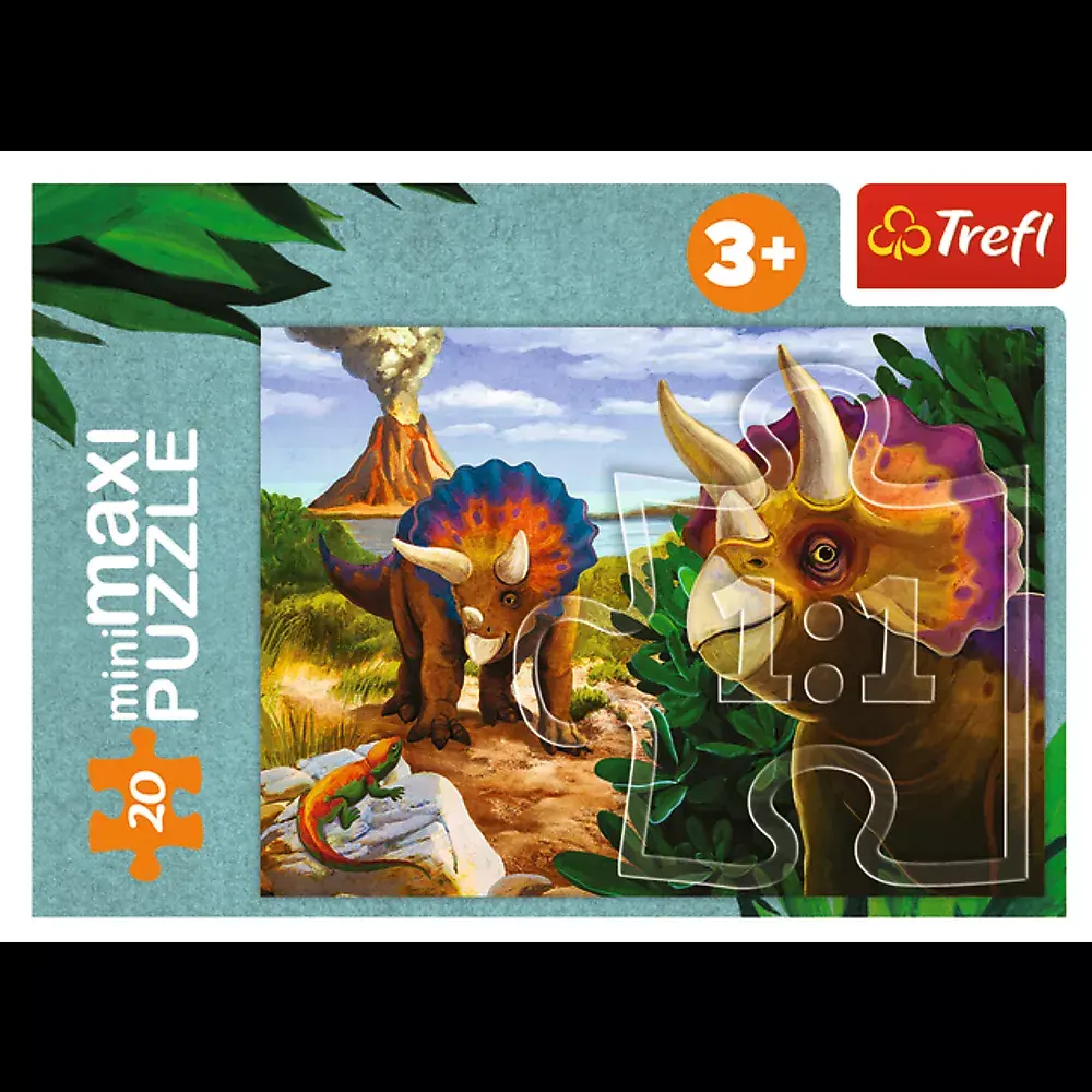 TREFL Mini Maxi Dinosaurs puzzle — 20 pieces Photo 9