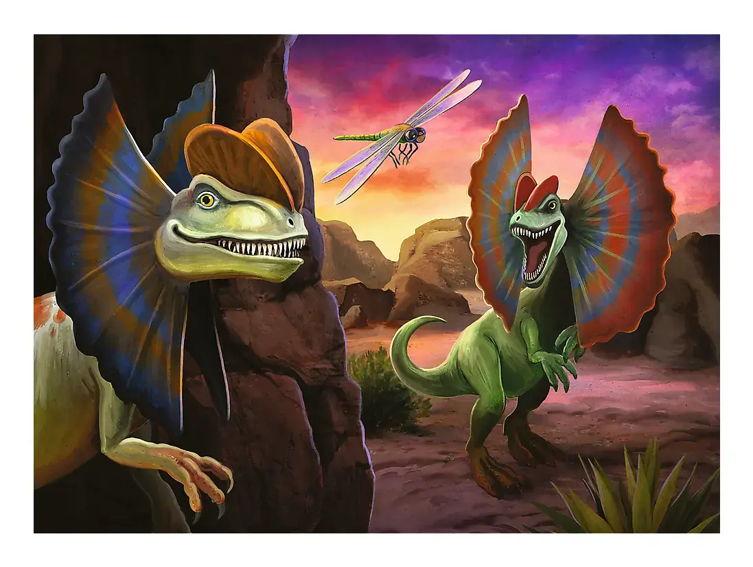 Пазл Trefl Explore the world of dinosaurs Photo 2