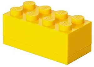 Контейнер для еды LEGO Room Copenhagen 4012 — полипропилен (PP), желтый, 92×46×43 мм, 1 шт.