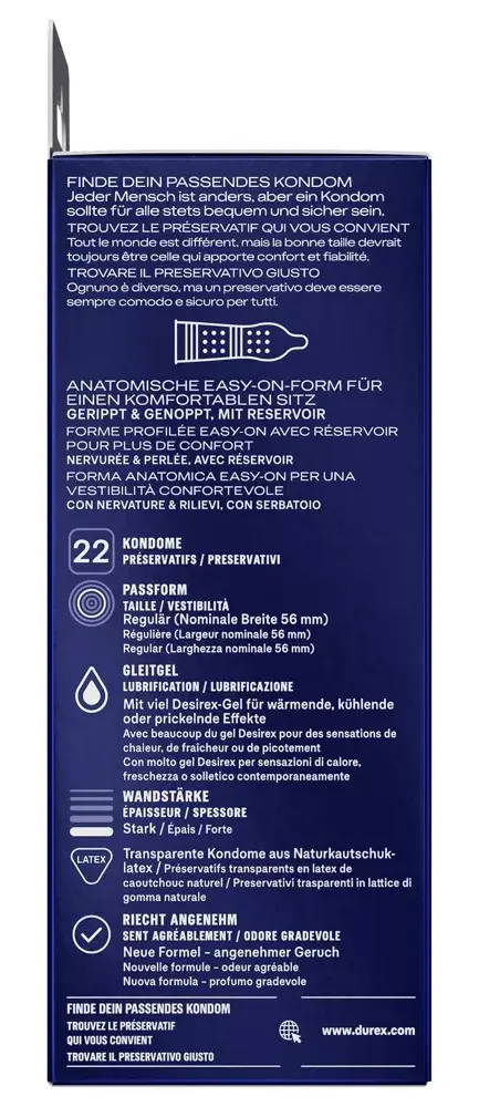 Презервативы Durex Intense Orgasmic — 22 шт., 205×56 мм Photo 8