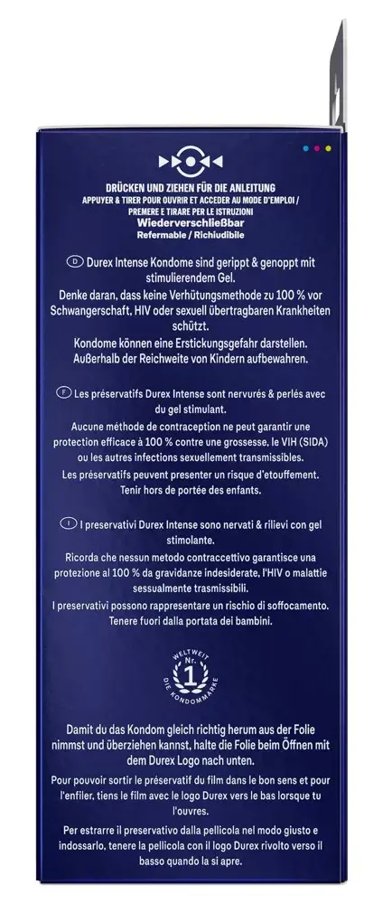 Презервативы Durex Intense Orgasmic — 22 шт., 205×56 мм Photo 9