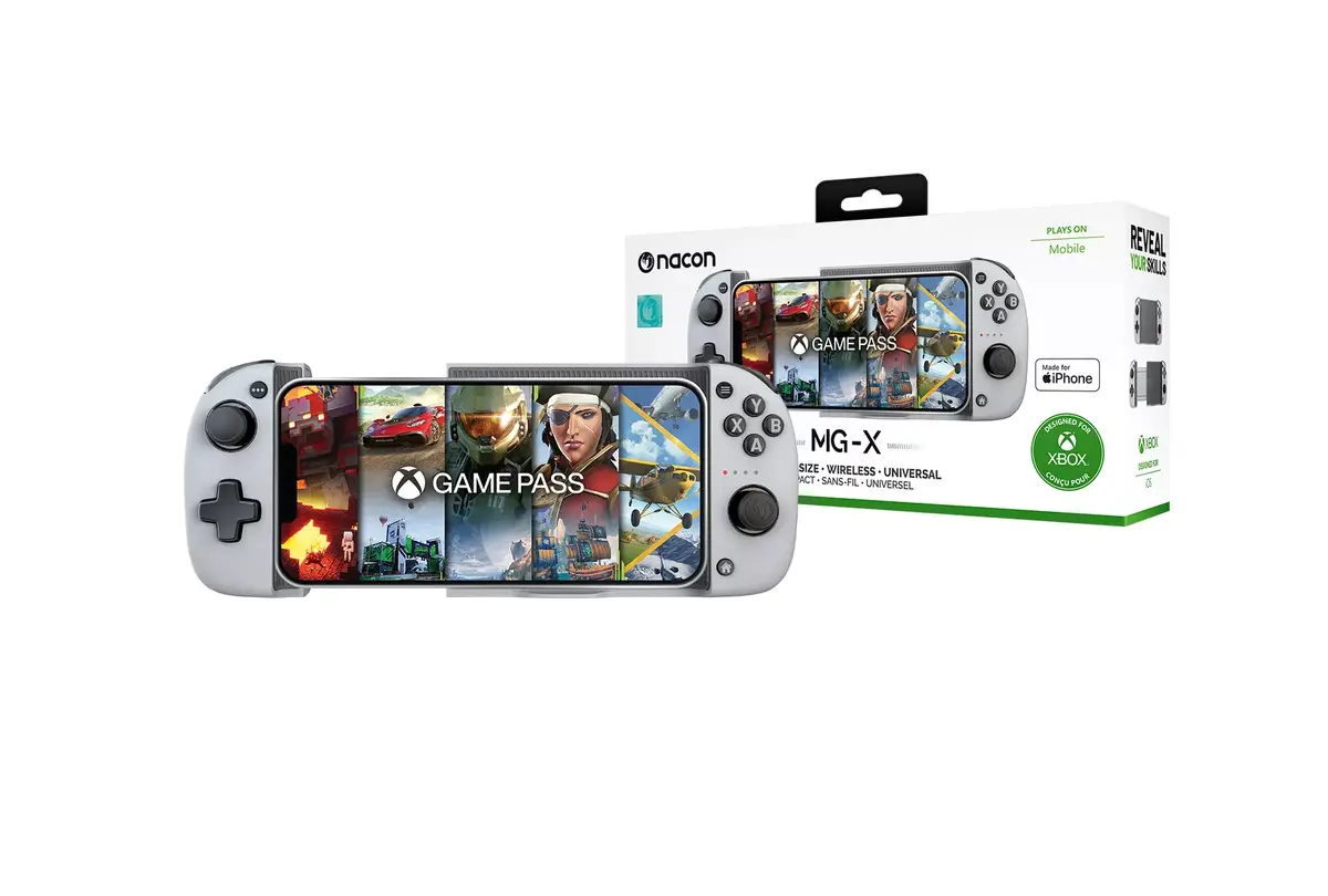 nacon MG-X Grey Bluetooth gamepad for iOS Photo 7