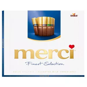 Chocolate confection gift box Merci 0.1541.6, assorted, 250 g, Germany