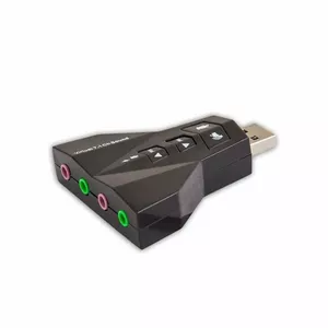 Fusion sound card USB | 7.1 | Adjustable Volume | Microphone