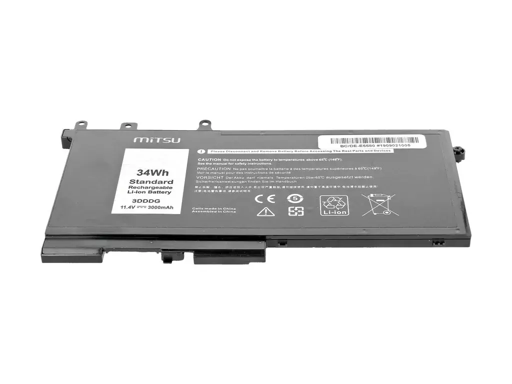 Akumulators MITSU Dell Latitude E5580 5BM308 Photo 2
