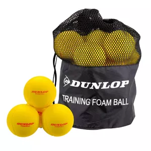 Tennis balls Dunlop TRAINING FOAM 12 pcs