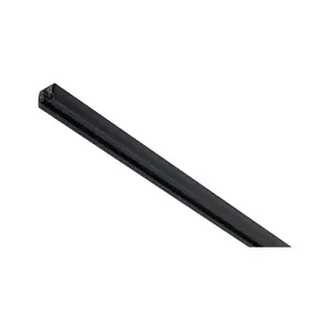 Lighting rail Paulmann URail, metal housing, black, 1000 mm, 230 V, max 1000 W