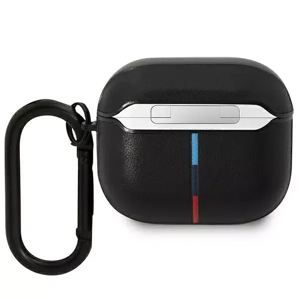 AirPods cover BMW BMA322PVTK — black leather Photo 2