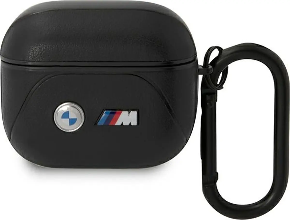 AirPods maciņš BMW BMA322PVTK — melna āda Photo 3