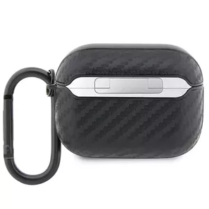 Protective cover for AirPods Pro BMW BMAPWMPUCA2 black Carbon Double Metal Logo